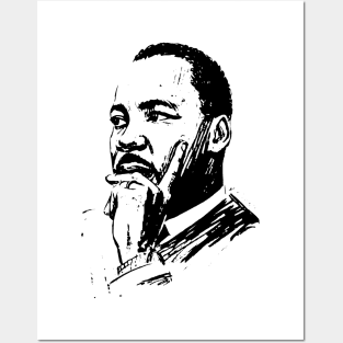 martin luther king Posters and Art